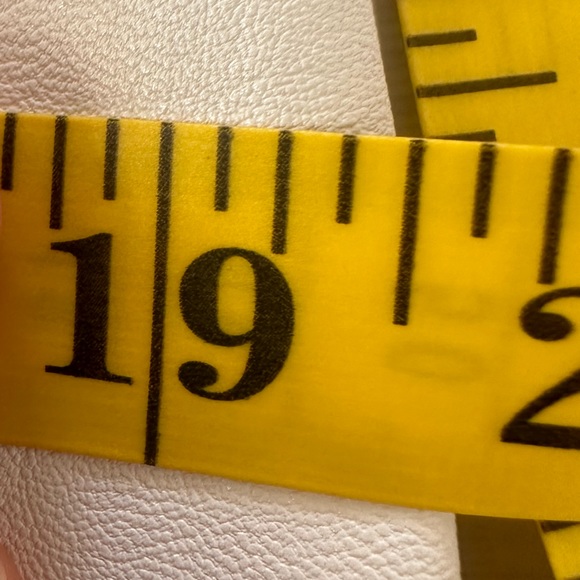 COLORI White Faux Leather skirt US M - Picture 4 of 10